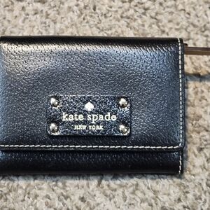 Kate Spade Black Leather Wallet